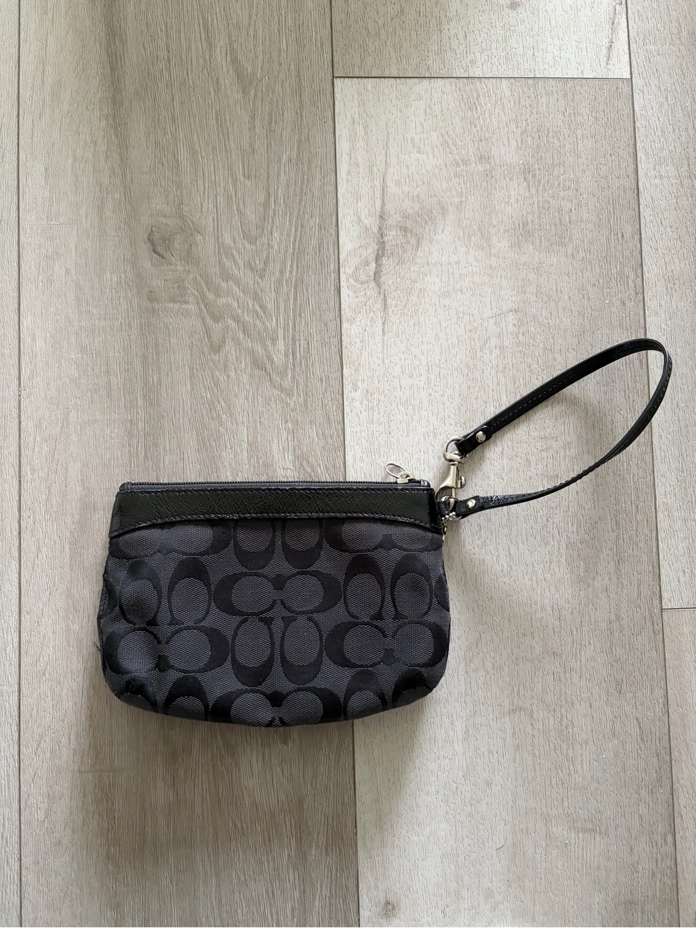 Coach Black Signature Wallet - Picture 3 of 4